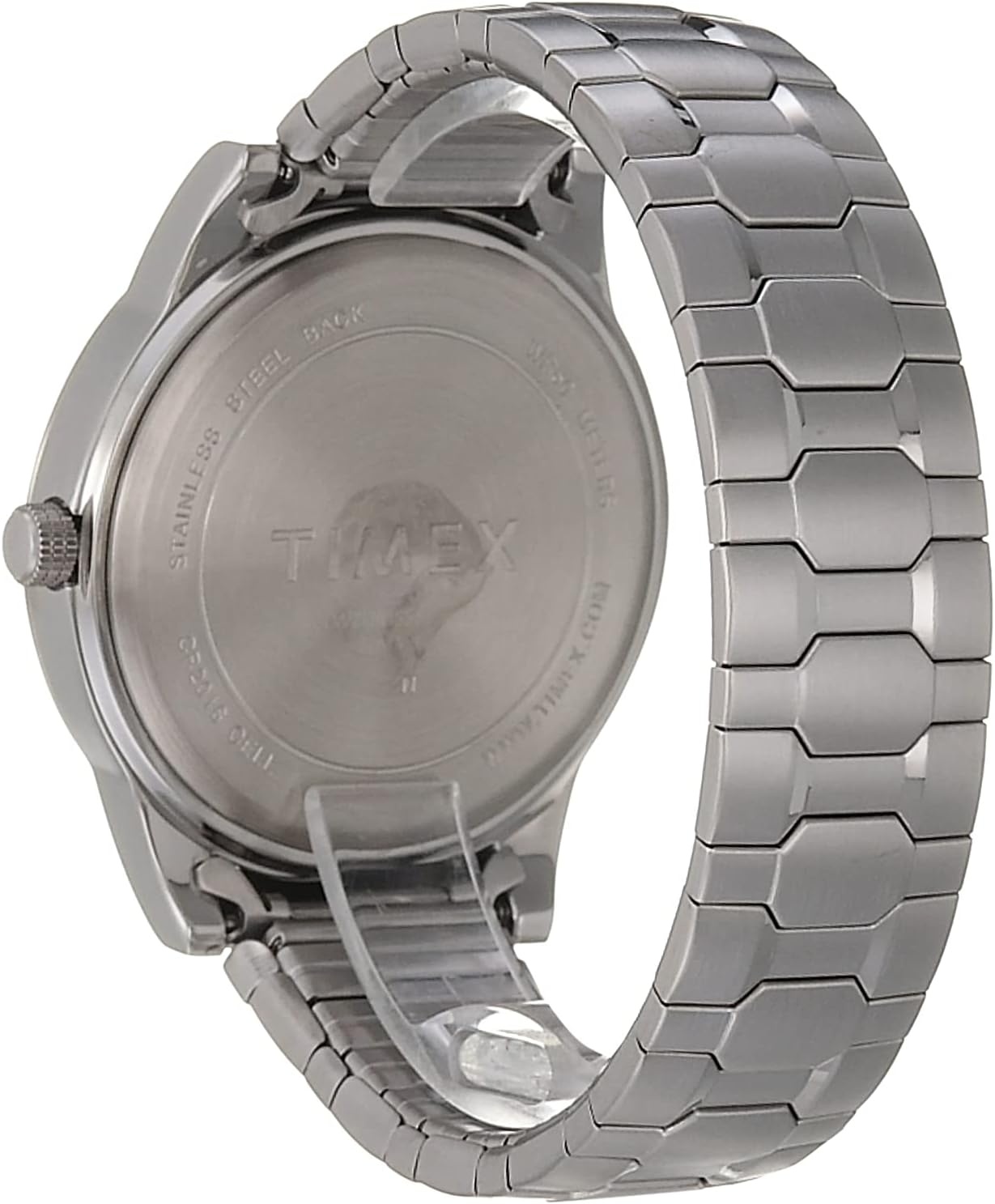 image:imageTimex Tribute Mens Citation 42mm Quartz Watch with Stainless Steel StrapMississippi State Bulldogs