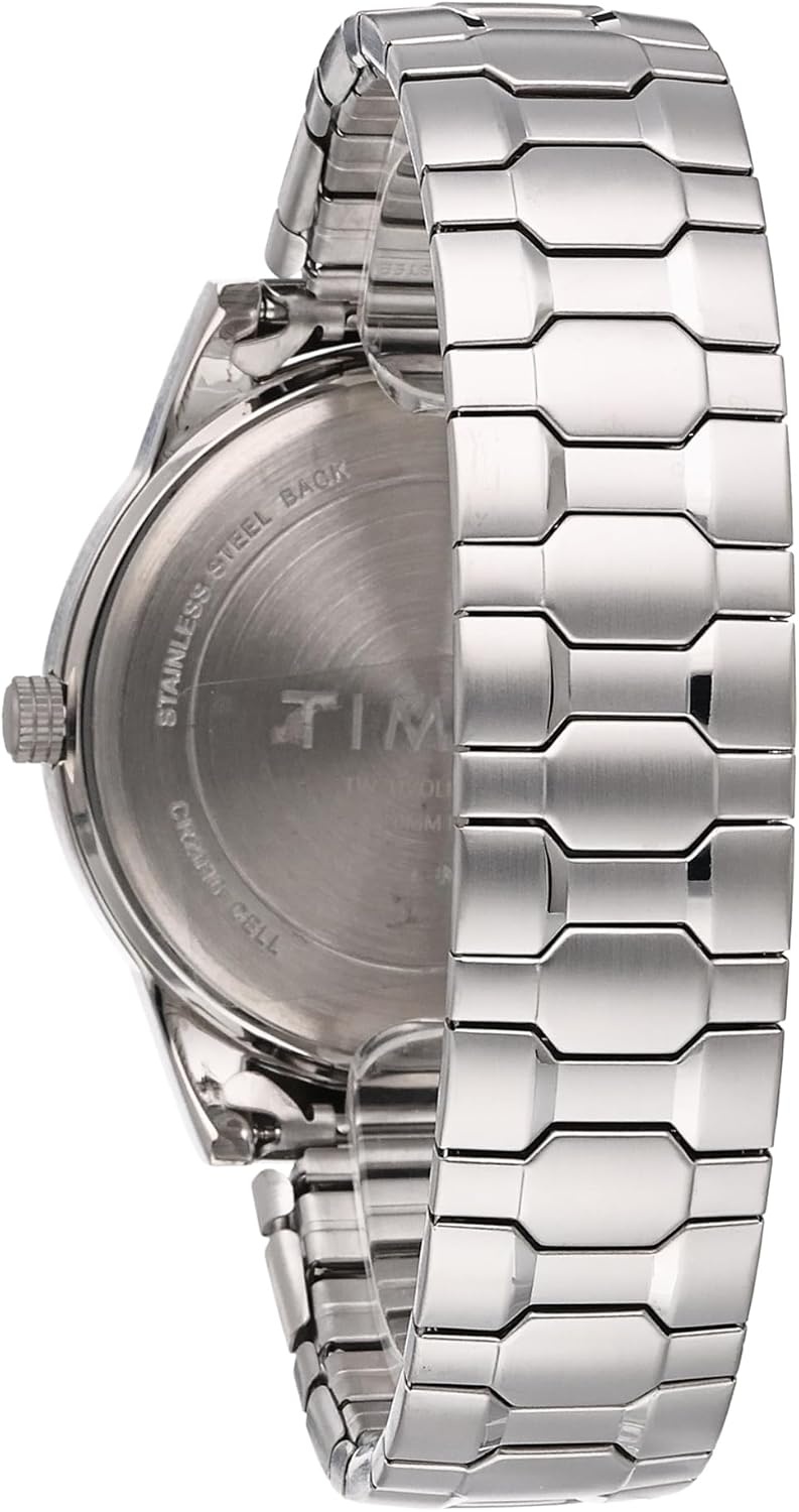 image:imageTimex Tribute Mens Citation 42mm Quartz Watch with Stainless Steel StrapTennessee Lady Volunteers
