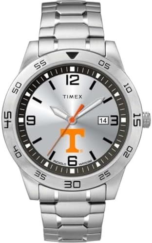 image:imageTimex Tribute Mens Citation 42mm Quartz Watch with Stainless Steel StrapTennessee Volunteers