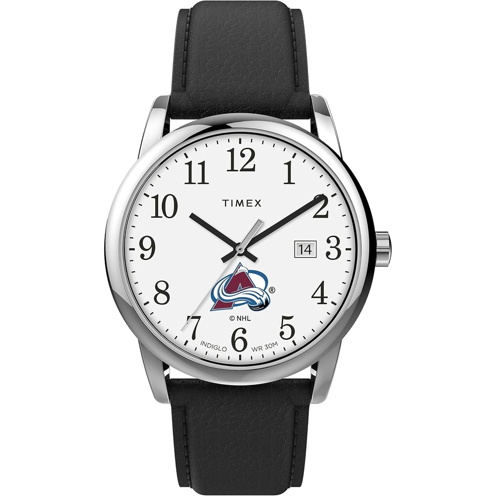 image:imageTimex Mens NHL Easy Reader 38mm WatchColorado Avalanche