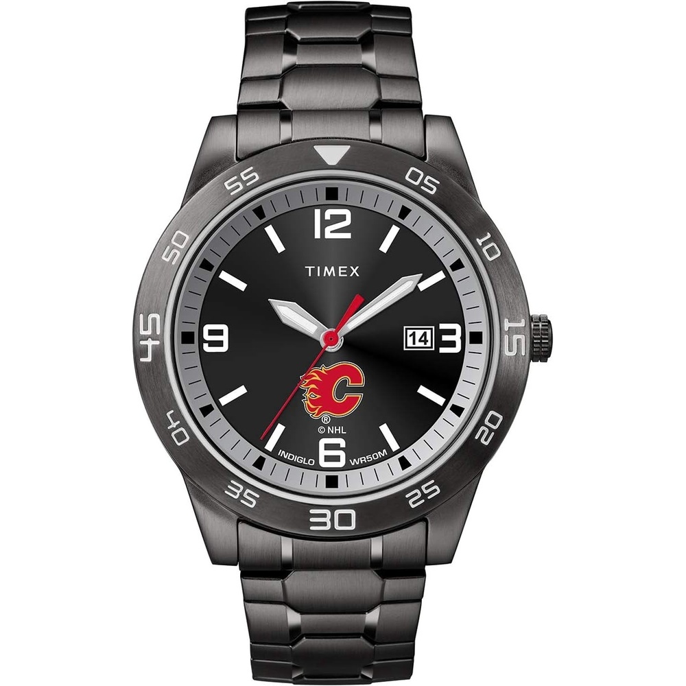 image:imageTimex NHL Mens 42mm Acclaim WatchCalgary flames