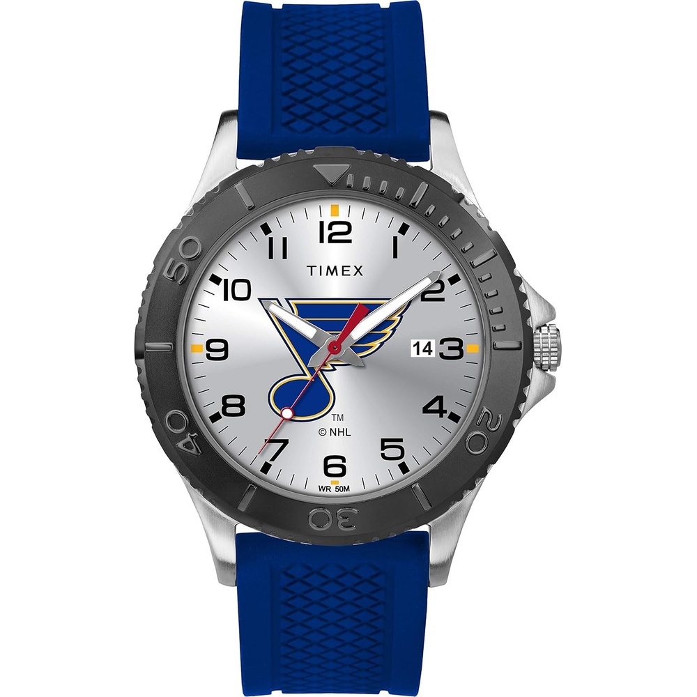 image:imageTimex NHL Mens 42mm Gamer WatchSaint Louis Blues