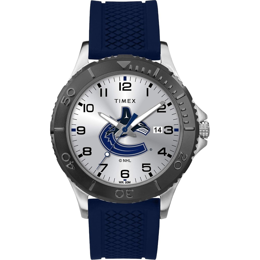 image:imageTimex NHL Mens 42mm Gamer WatchVancouver Canucks
