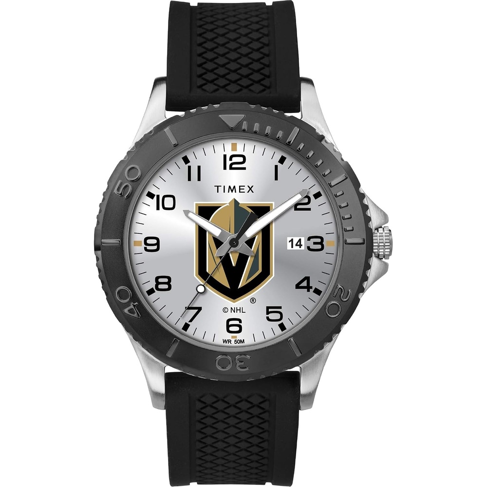 image:imageTimex NHL Mens 42mm Gamer WatchVegas GOLDEN Knights
