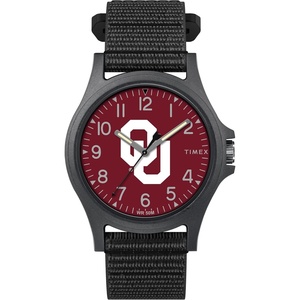 Timex Men’s Collegiate Pride 40mm Watch(Oklahoma Sooners)