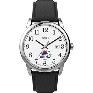 Timex Men’s NHL Easy Reader 38mm Watch(Colorado Avalanche)