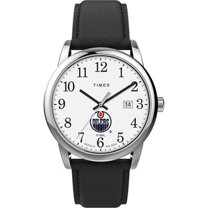 Timex Men’s NHL Easy Reader 38mm Watch(Edmonton Oilers)