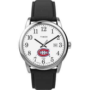 Timex Men’s NHL Easy Reader 38mm Watch(Montreal Canadians)