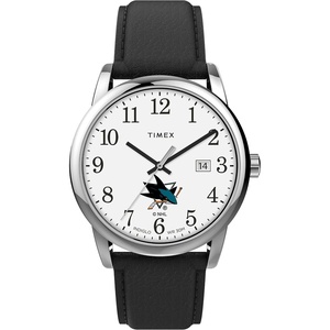 Timex Men’s NHL Easy Reader 38mm Watch(San Jose Sharks)
