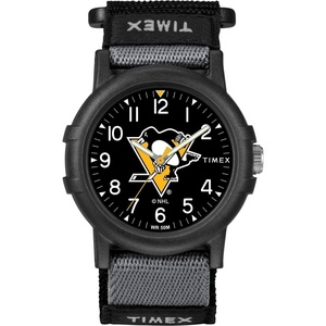 Timex NHL 38mm Recruit Watch(Pittsburgh penguins)