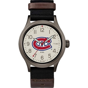 Timex NHL Men’s 40mm Clutch Watch(MONTREAL Canadians)