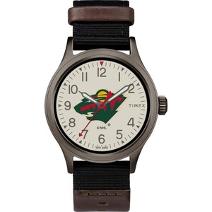 Timex NHL Men’s 40mm Clutch Watch(Minnesota Wild)