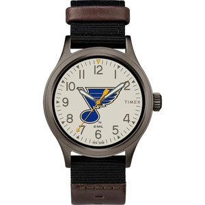 Timex NHL Men’s 40mm Clutch Watch(Saint Louis Blues)