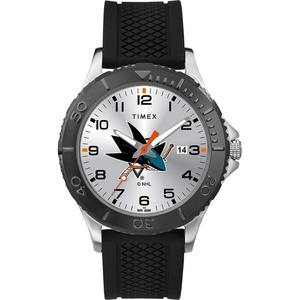 Timex NHL Men’s 42mm Gamer Watch(San Jose Sharks)