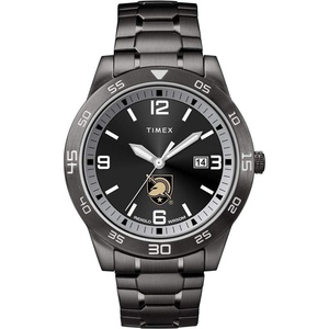 Timex Tribute Men’s Acclaim 42mm Quartz Watch with Stainless Steel Strap(Army Black Knights)