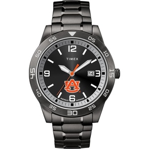 Timex Tribute Men’s Acclaim 42mm Quartz Watch with Stainless Steel Strap(Auburn Tigers)