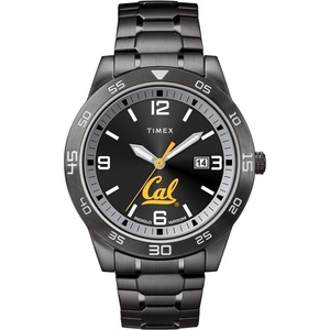 Timex Tribute Men’s Acclaim 42mm Quartz Watch with Stainless Steel Strap(California Golden Bears)