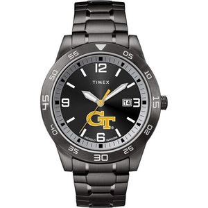 Timex Tribute Men’s Acclaim 42mm Quartz Watch with Stainless Steel Strap(Georgia Tech Yellow Jackets)