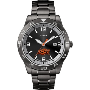 Timex Tribute Men’s Acclaim 42mm Quartz Watch with Stainless Steel Strap(Oklahoma State Cowboys)