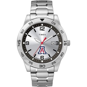 Timex Tribute Men’s Citation 42mm Quartz Watch with Stainless Steel Strap(Arizona Wildcats)