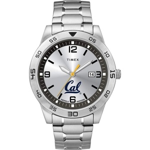 Timex Tribute Men’s Citation 42mm Quartz Watch with Stainless Steel Strap(California Golden Bears)