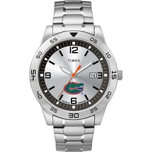 Timex Tribute Men’s Citation 42mm Quartz Watch with Stainless Steel Strap(Florida Gators)