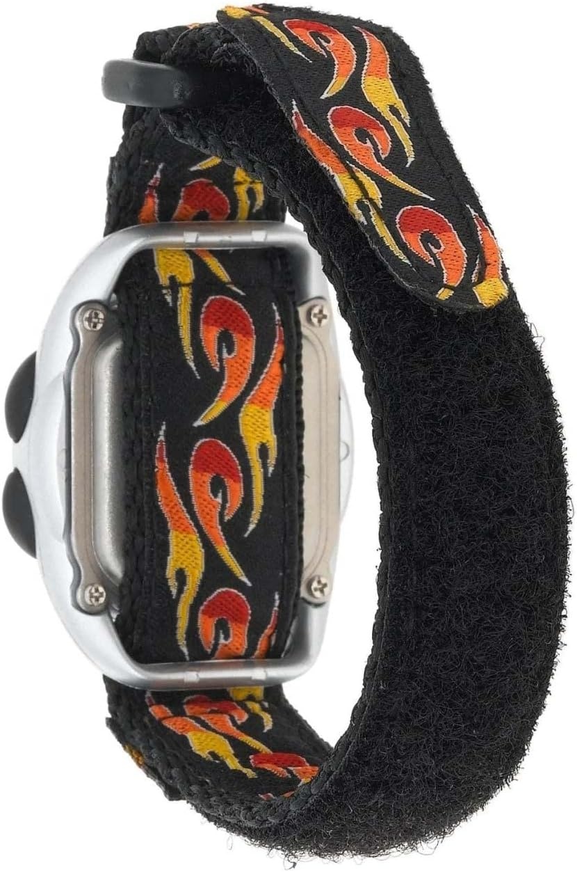 image:imageTimex Boys T78751 Time Machines Digital Flames Fast Wrap Velcro Strap Watch