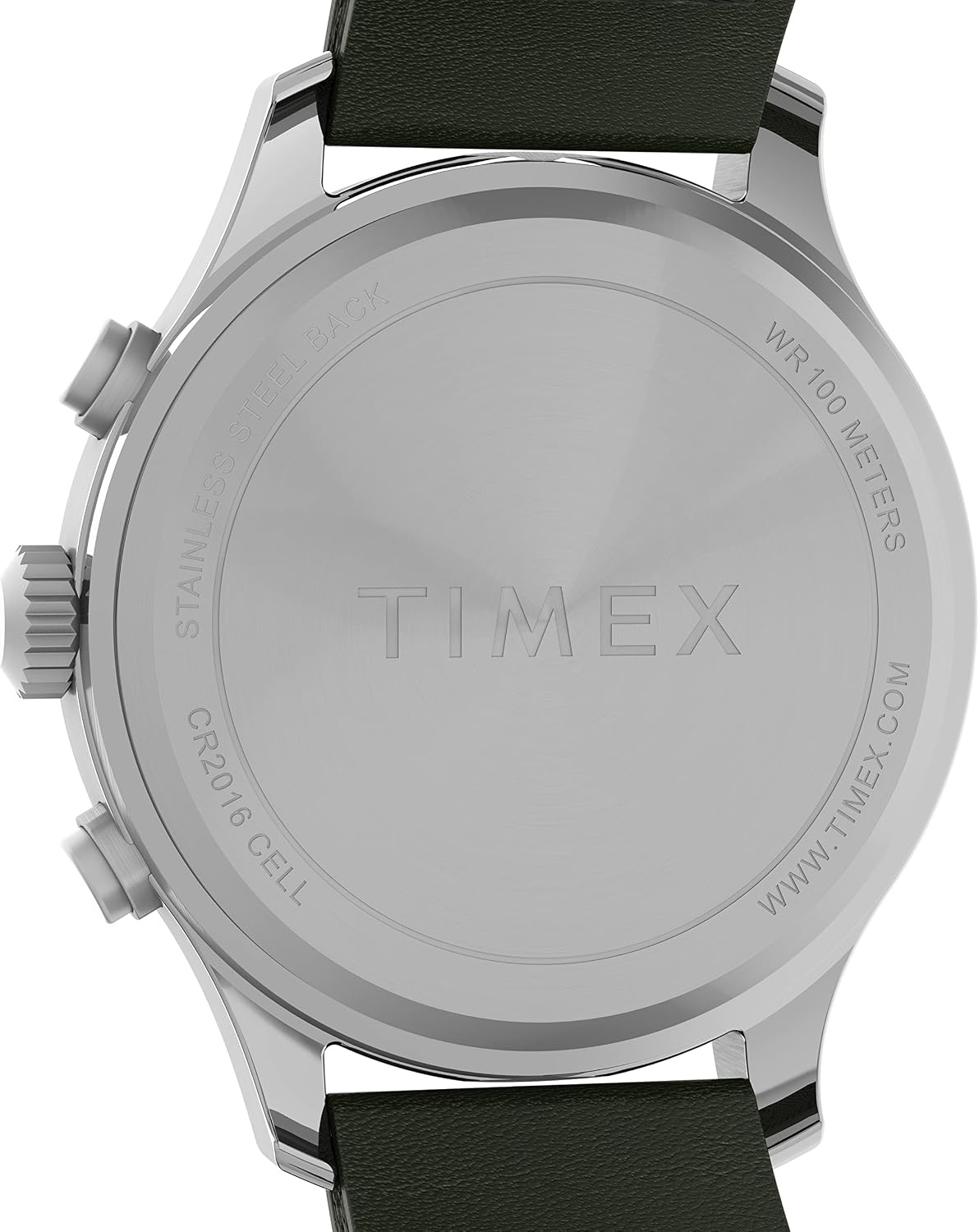 image:imageTimex Expedition Field Chronograph 43mm Mens Analog Watch INDIGLO Backlight Durable Comfortable Adjustable Strap Rugged Outdoor Watch 100M Water ResistanceGreenBlackSilver
