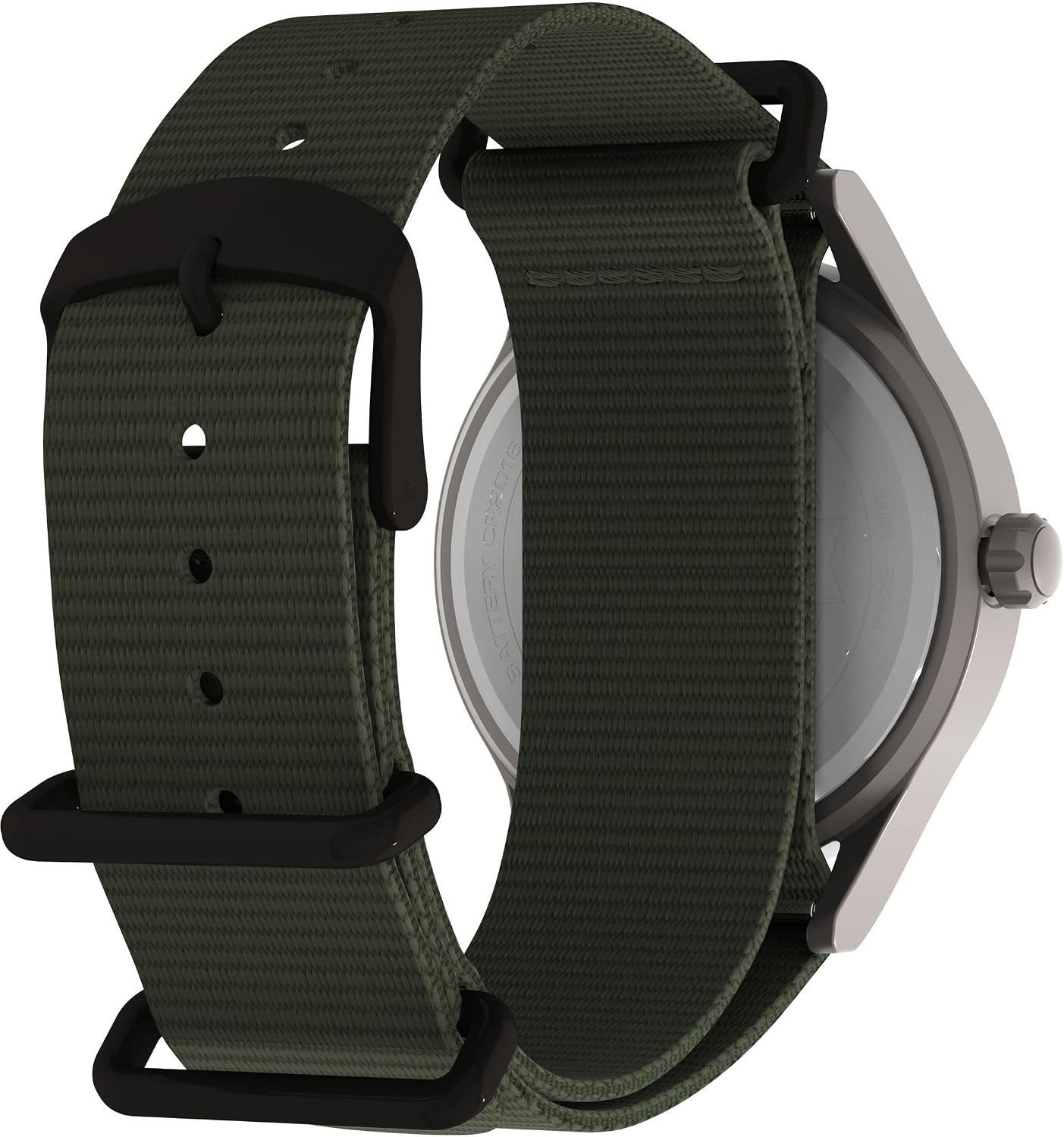 image:imageTimex Expedition Scout 40mm Mens Analog Watch Luminous Hands Durable Comfortable Adjustable Strap 24 Hour Time Rugged Outdoor Watch 50M Water ResistanceGreen