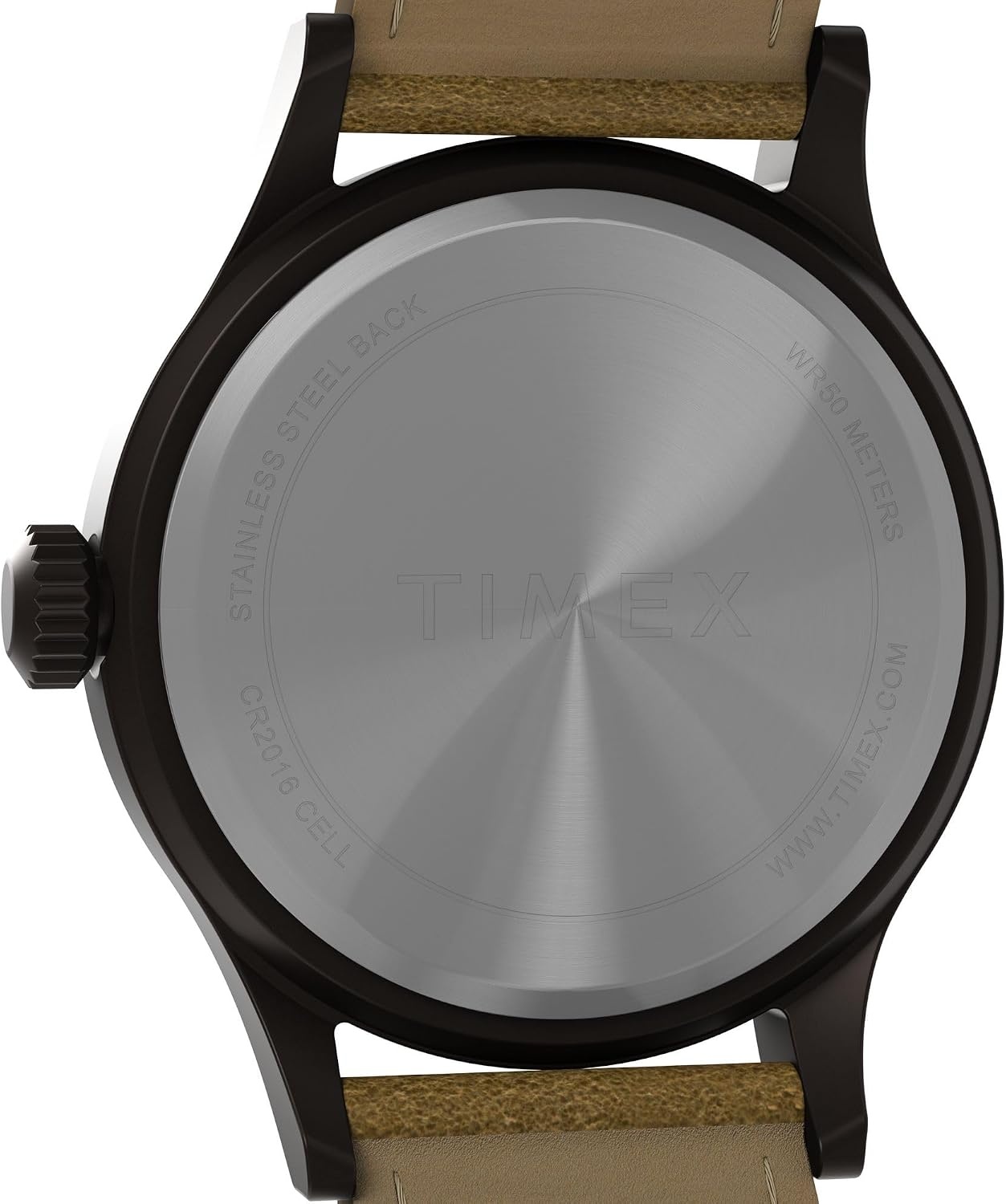 image:imageTimex Expedition Scout 40mm Mens Analog Watch Luminous Hands Durable Comfortable Adjustable Strap 24 Hour Time Rugged Outdoor Watch 50M Water ResistanceBrownGunmetalTan