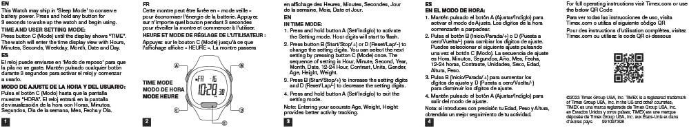 image:imageTimex Ironman Triathlon Transit Watch with Activity Tracking amp Heart Rate 33mmWhiteRose GoldTone