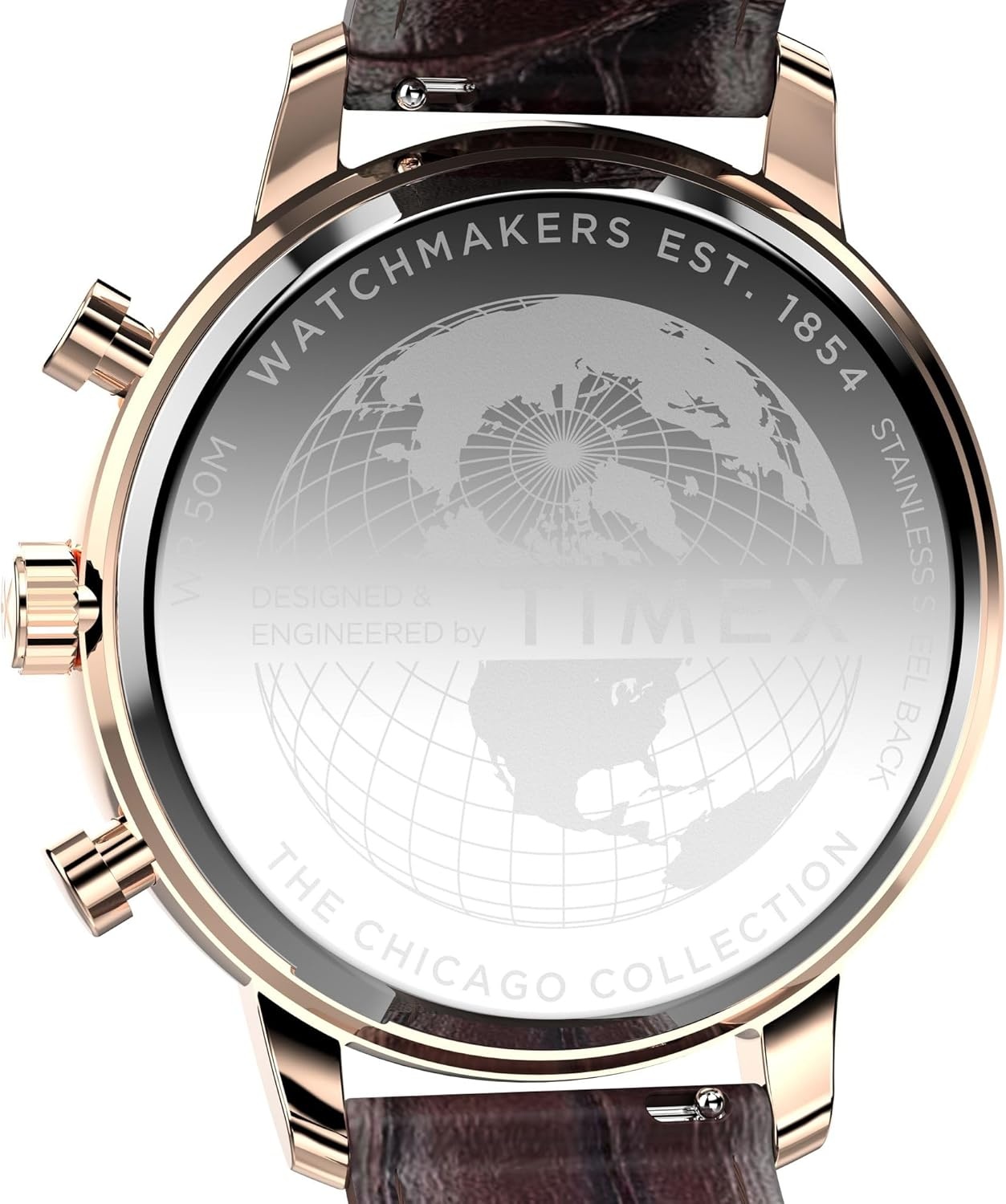 image:imageTimex Mens Chicago Chronograph 45mm WatchBlack