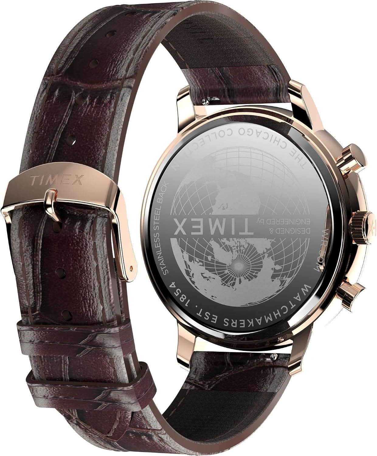 image:imageTimex Mens Chicago Chronograph 45mm WatchBlack