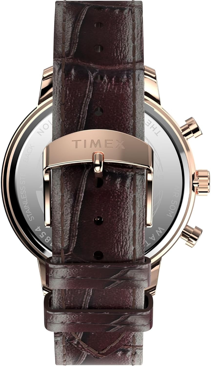 image:imageTimex Mens Chicago Chronograph 45mm WatchBlack