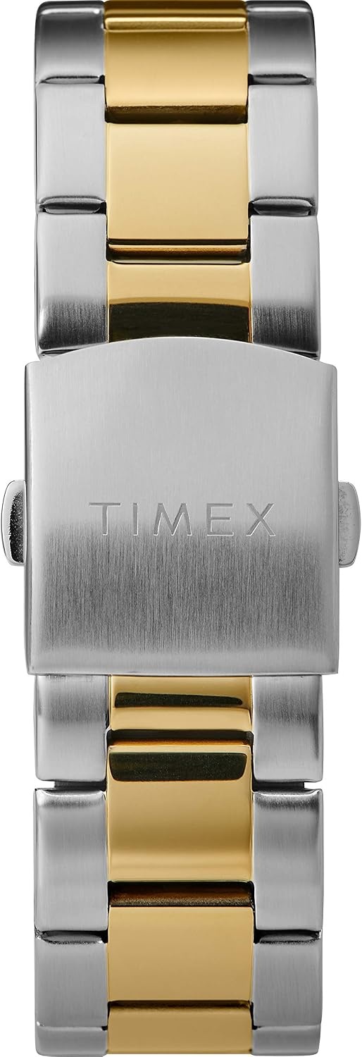image:imageTimex Mens Dress Multifunction 45mm WatchTwoToneBlue