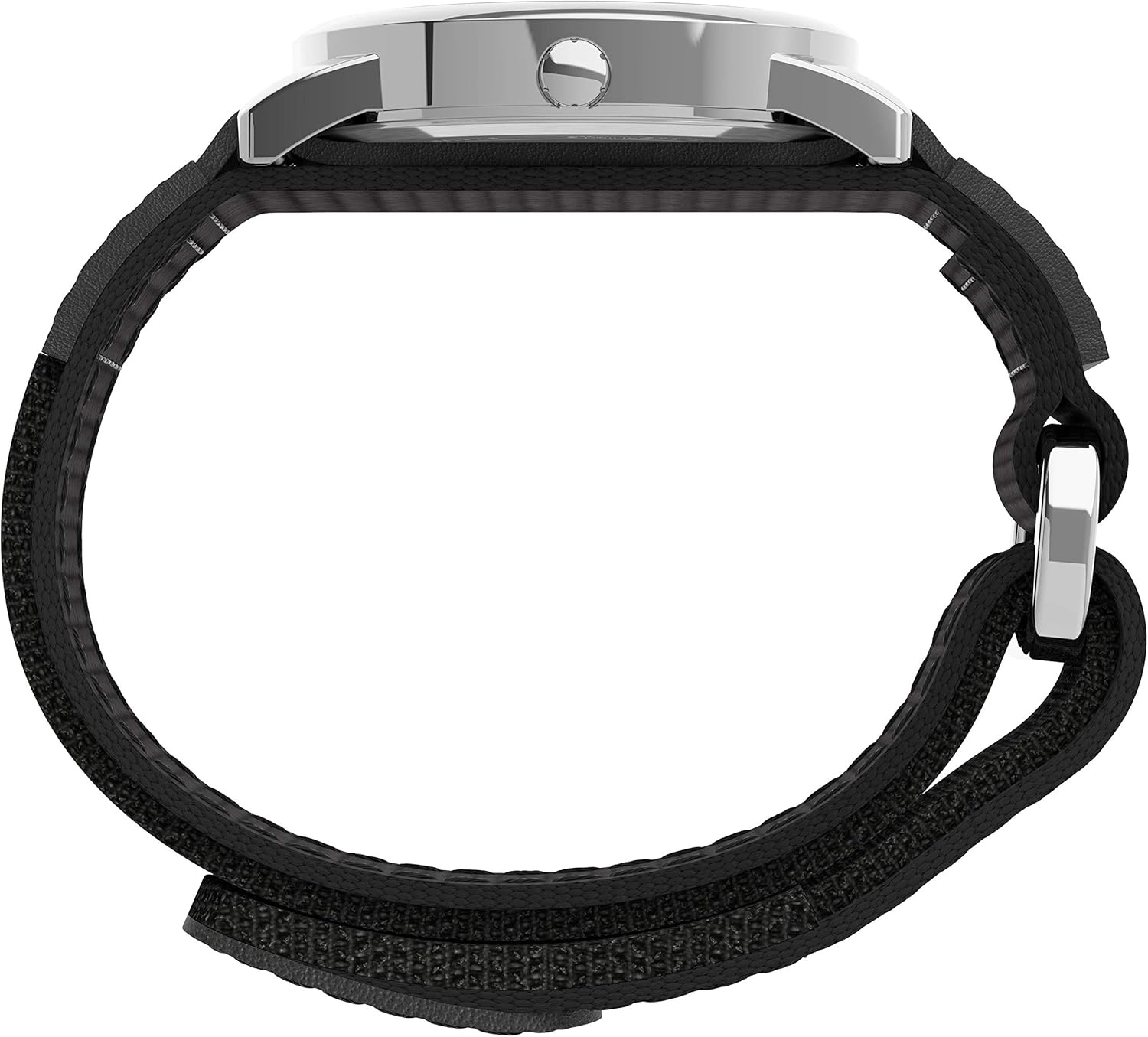 image:imageTimex Mens Easy Reader WatchBlackSilverToneWhiteE35mm