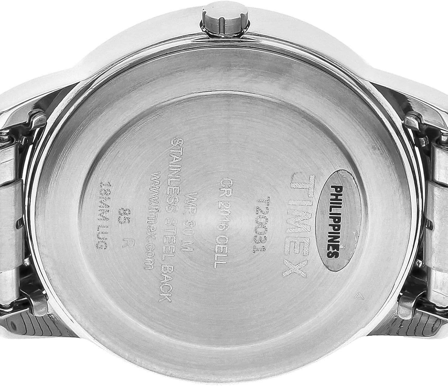 image:imageTimex Mens Easy Reader WatchStainless SteelSilverToneBlue35mm