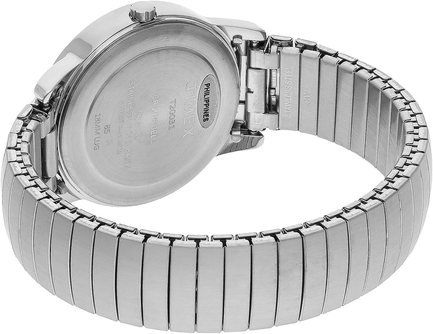 image:imageTimex Mens Easy Reader WatchStainless SteelSilverToneBlue35mm