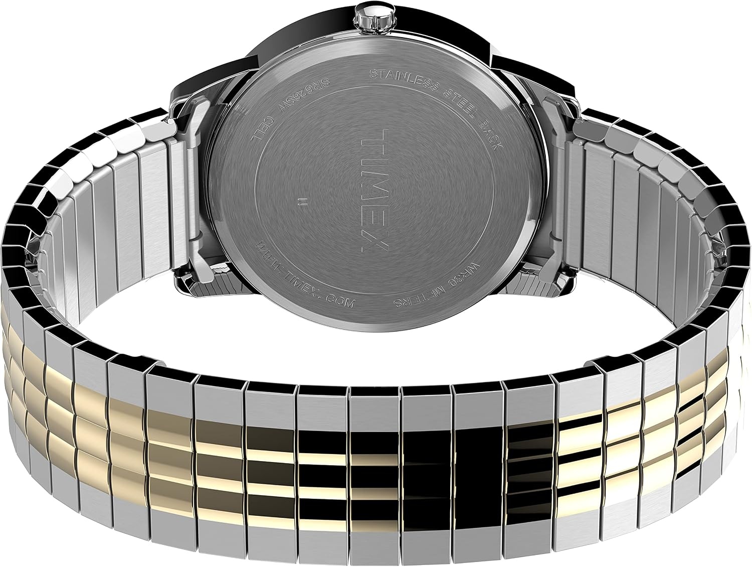image:imageTimex Mens Easy Reader WatchTwoToneTwoToneWhite35mm