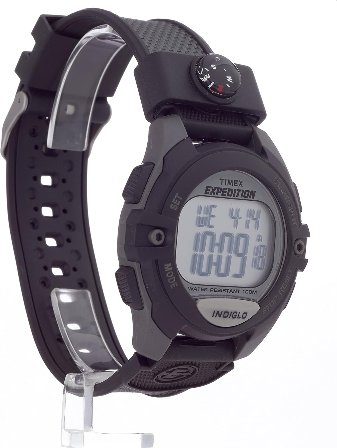 image:imageTimex Mens Expedition Digital CAT5 41mm WatchBlackDigital GrayGray