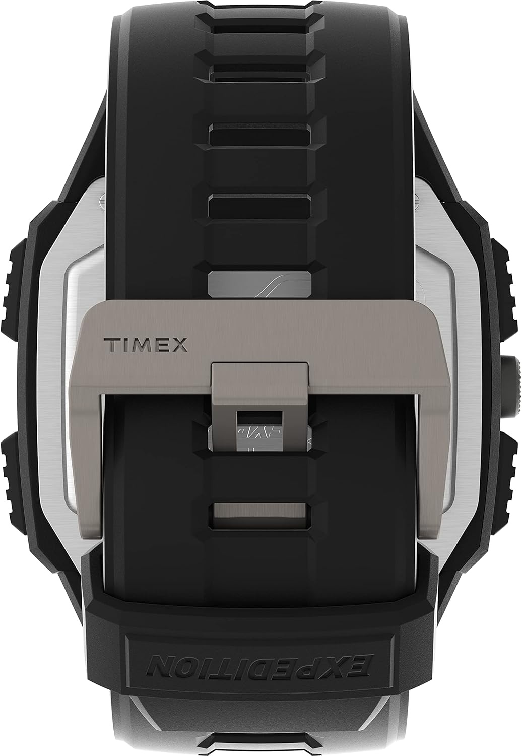image:imageTimex Mens Expedition Grid Shock Quartz Resin StrapBlackGrayNegative