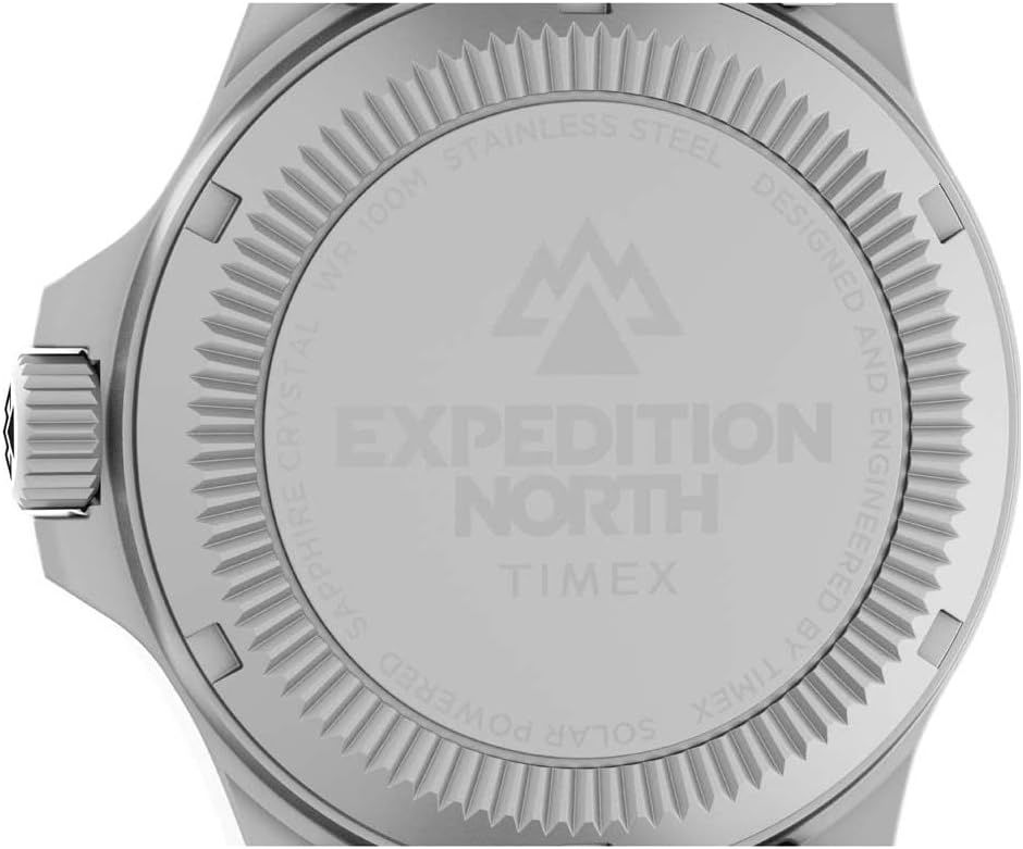 image:imageTimex Mens Expedition North Field Post Solar 41mm WatchSilverToneBlack