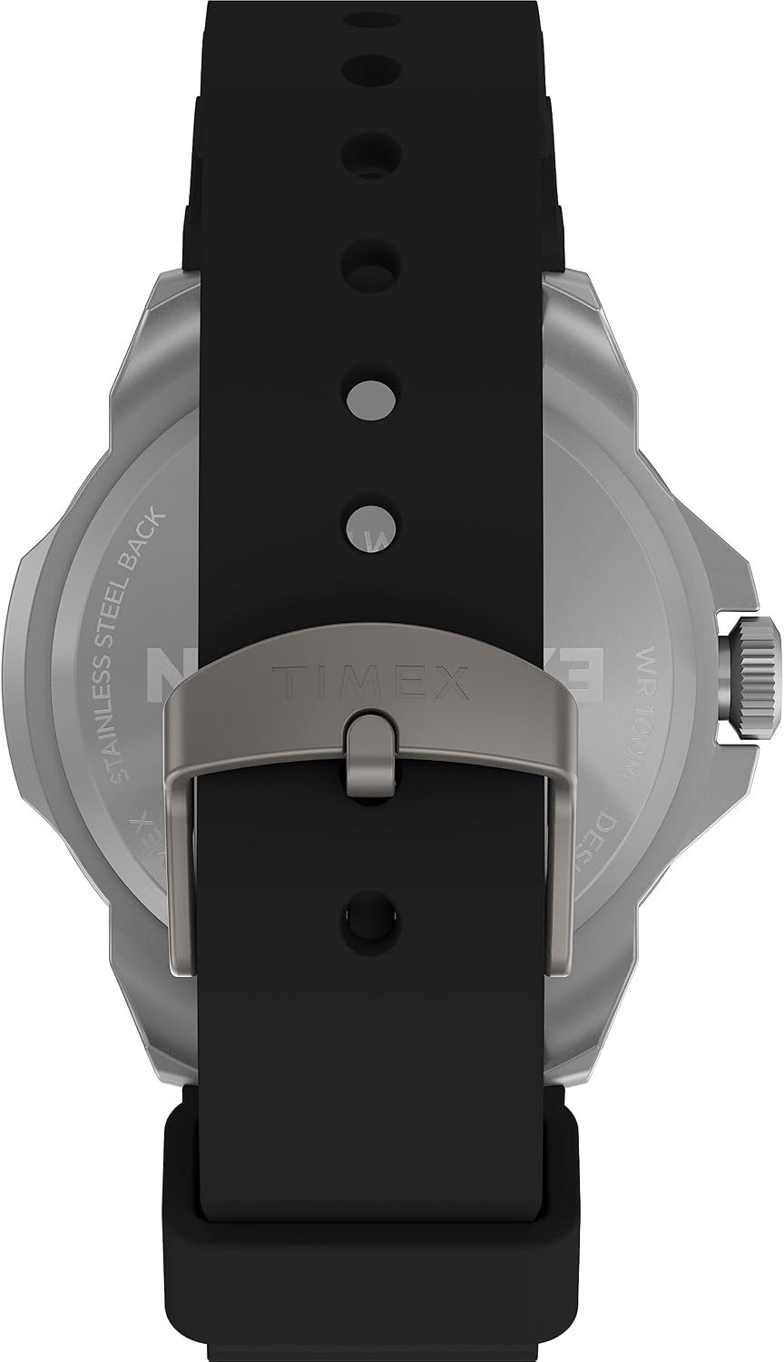 image:imageTimex Mens Expedition North Ridge 43mm WatchBlackGreenSilverTone