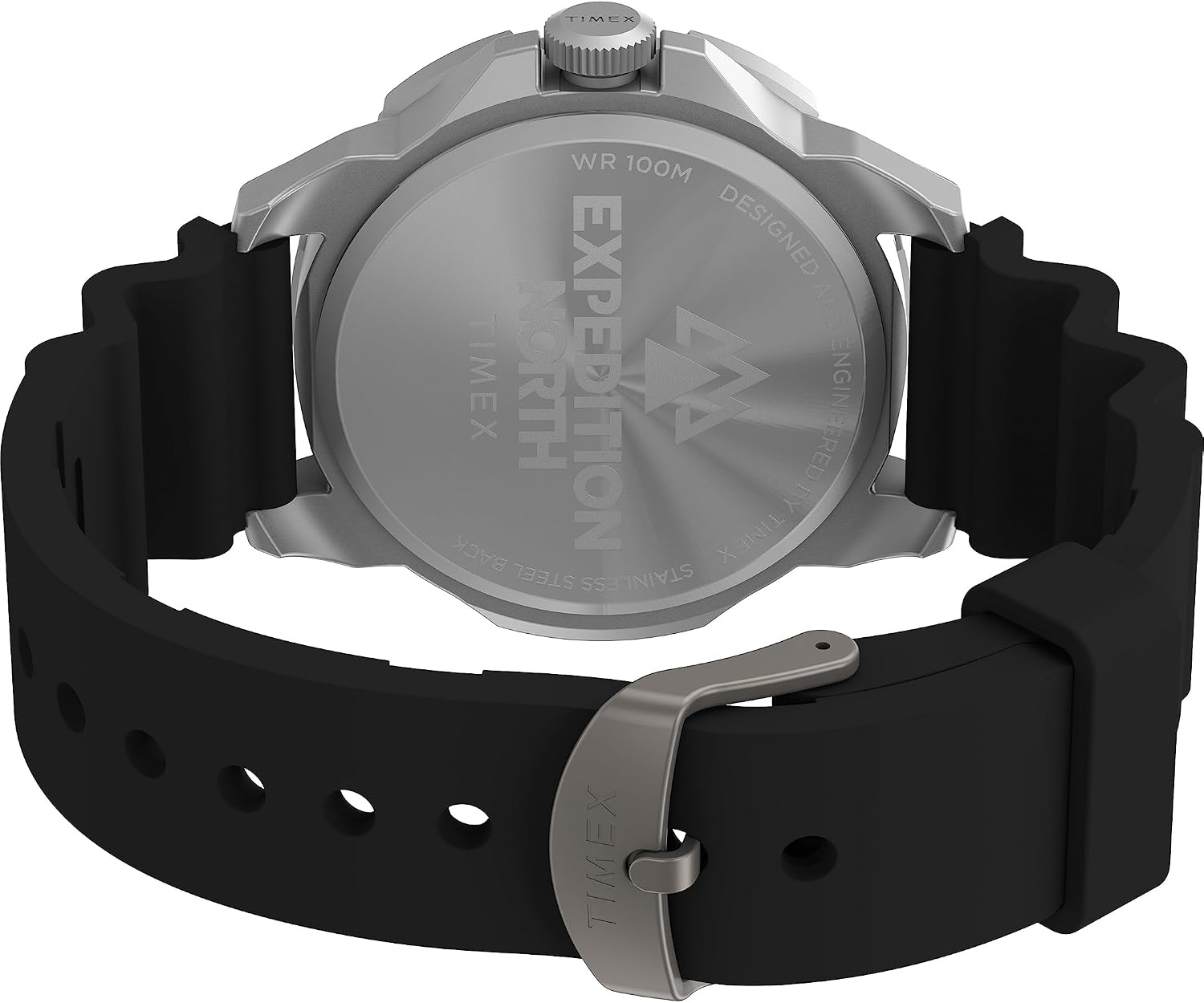 image:imageTimex Mens Expedition North Ridge 43mm WatchBlackGreenSilverTone