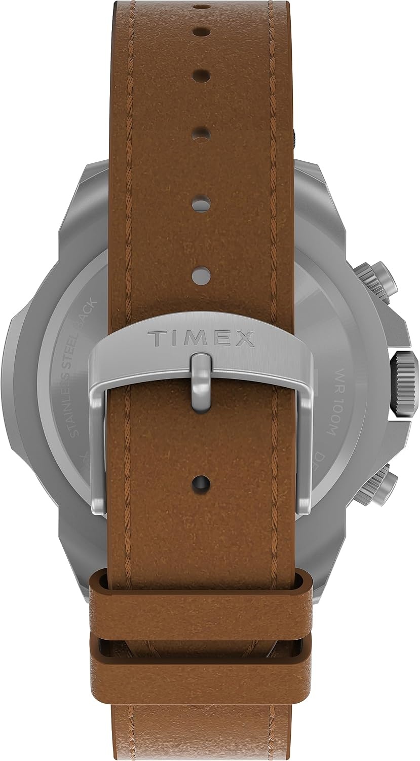 image:imageTimex Mens Expedition North Ridge 43mm WatchTanBlueIP Steel