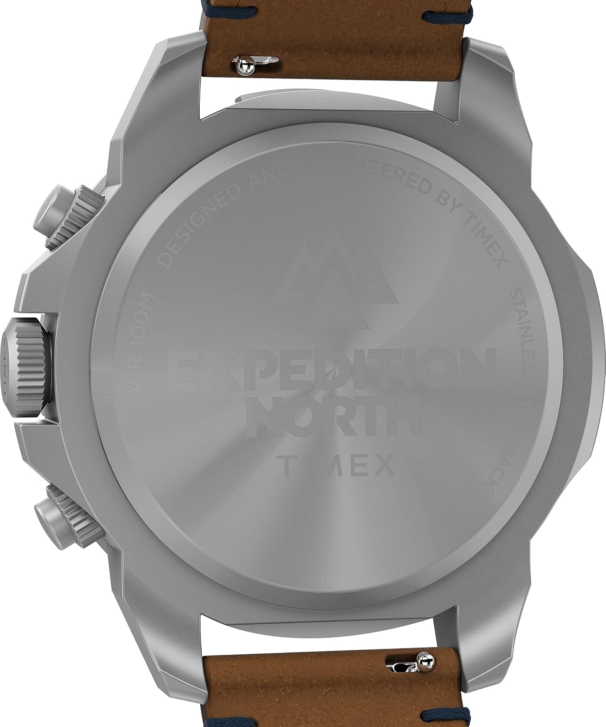 image:imageTimex Mens Expedition North Ridge 43mm WatchTanBlueIP Steel