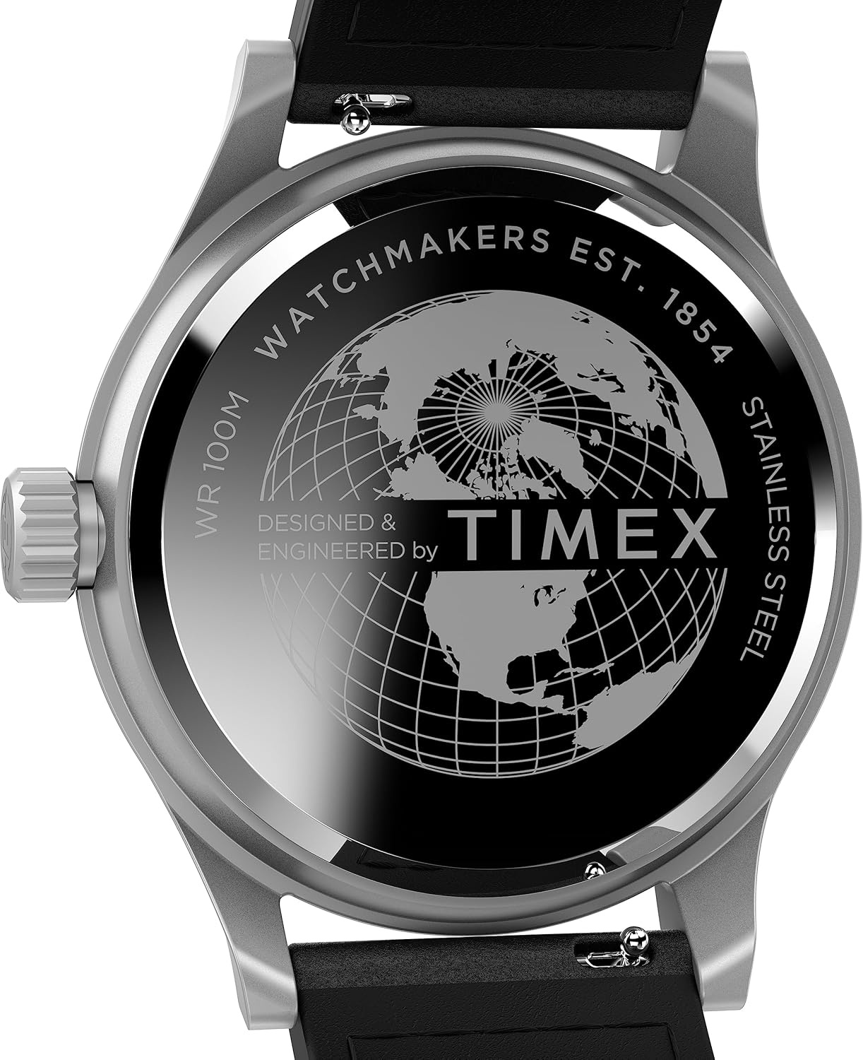 image:imageTimex Mens Expedition North Sierra 40mm Watch Black Strap Green Dial SilverTone CaseBlackCreamStainless Steel