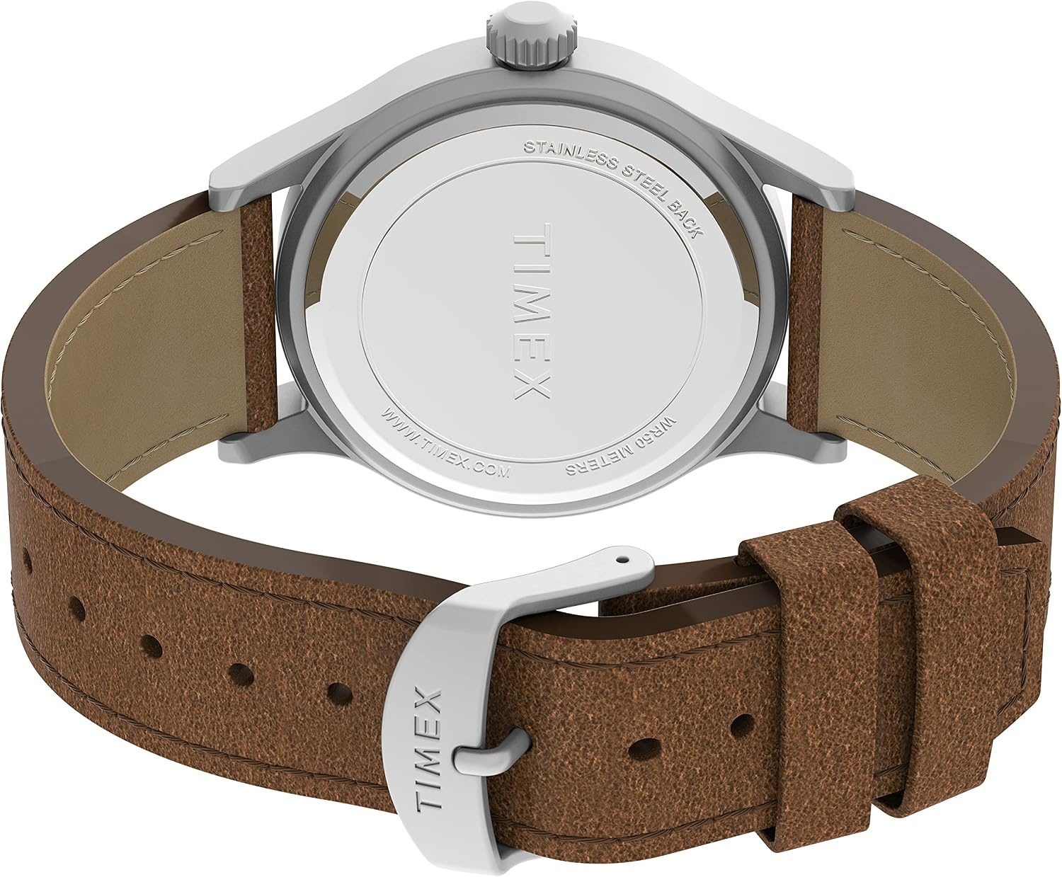 image:imageTimex Mens Expedition Scout 40mm WatchBrownGreenSilverTone