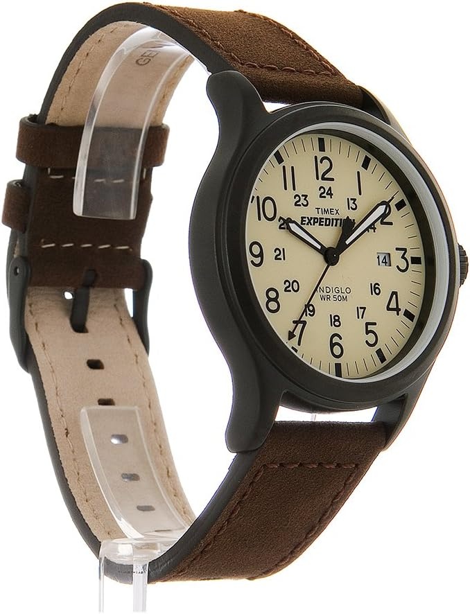 image:imageTimex Mens Expedition Scout 40mm WatchBrownNaturalBlack
