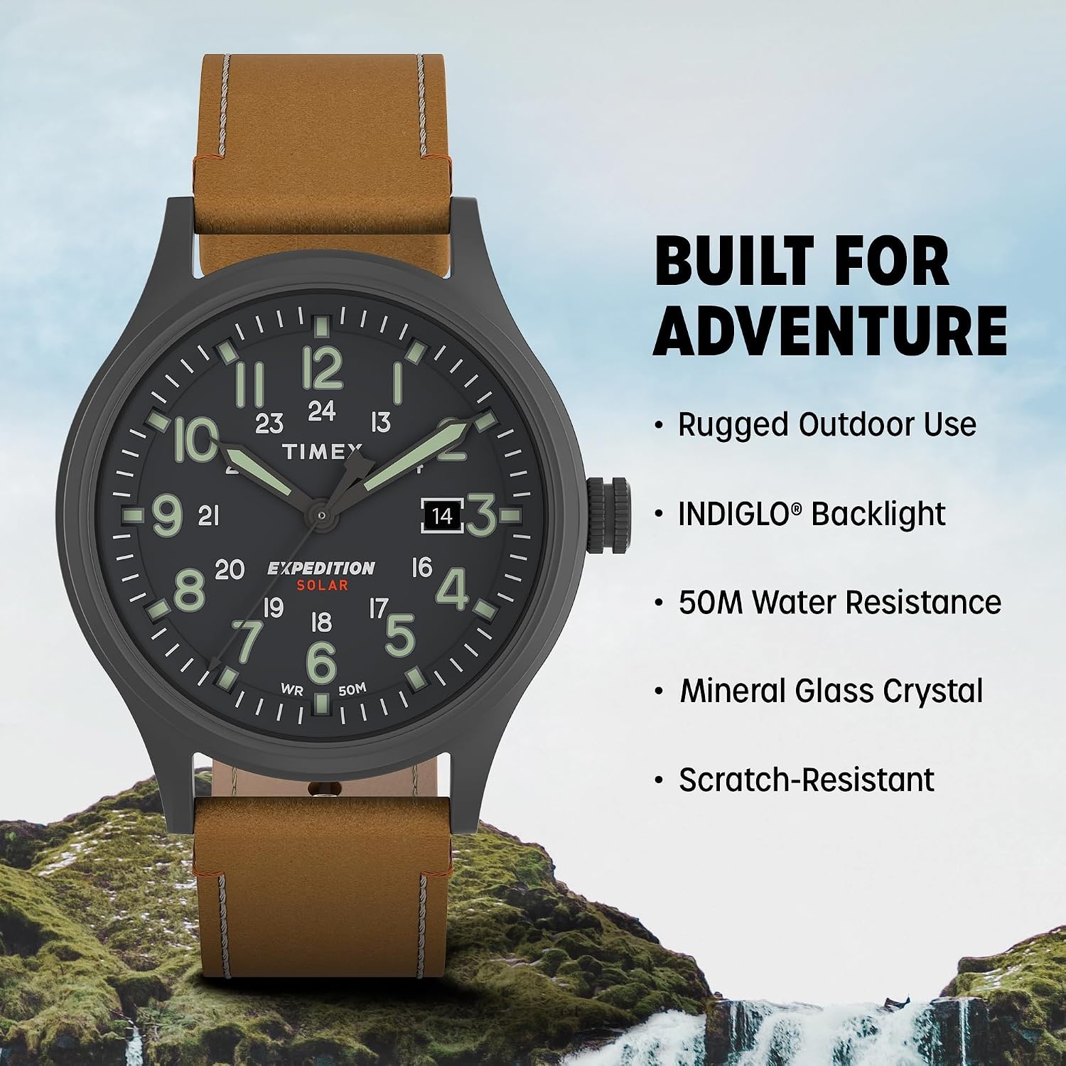 image:imageTimex Mens Expedition Scout 40mm WatchTanGrayGunmetal